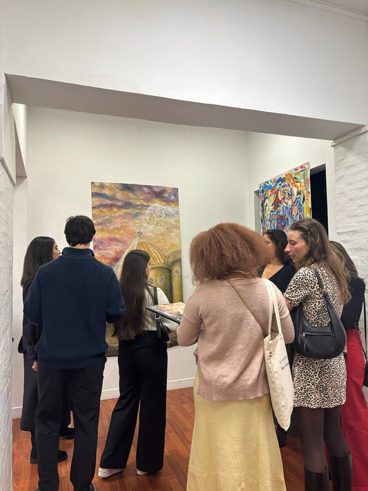 Our first collective exhibition in Paris