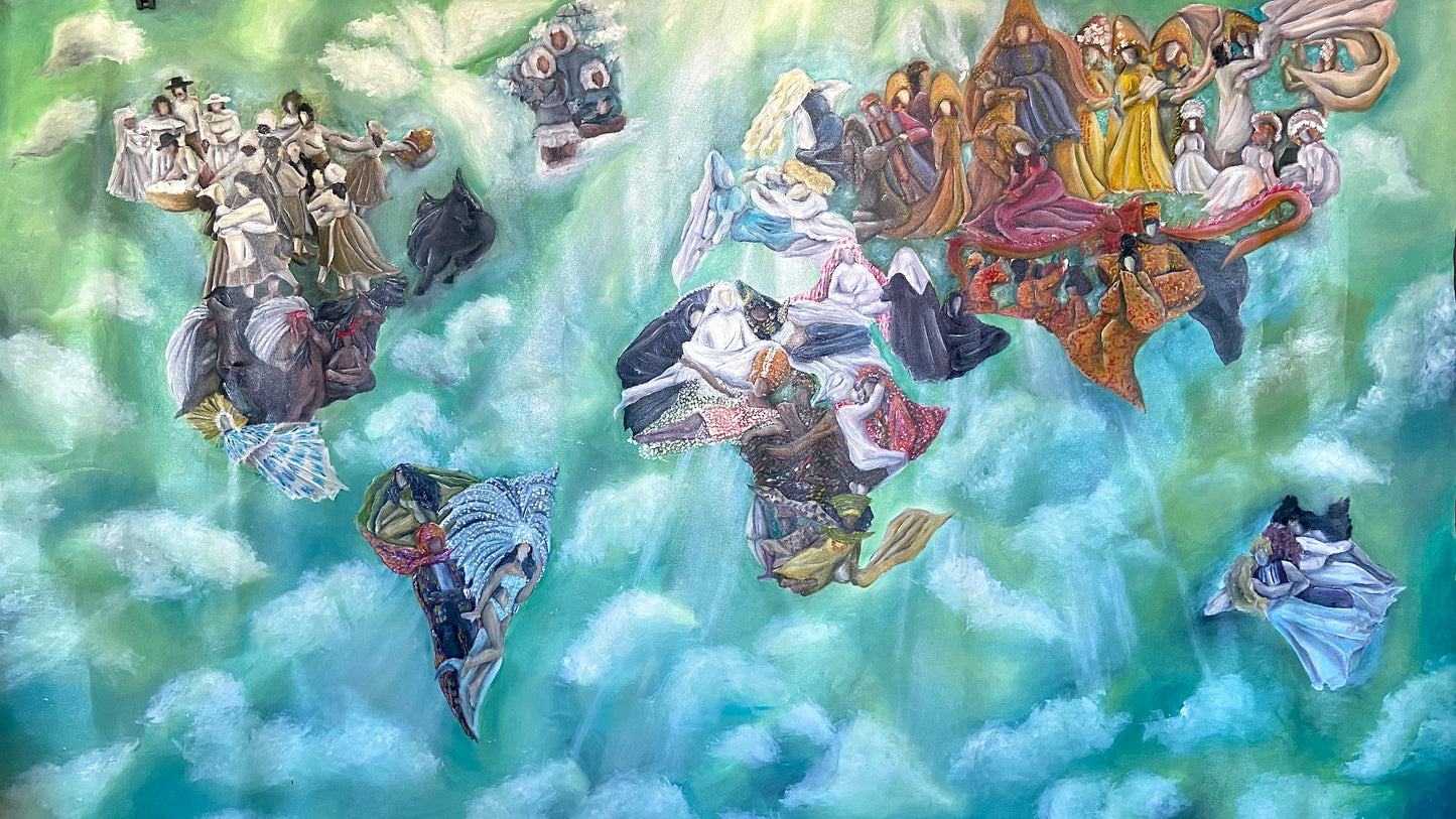 “World Canvas” 24 x 42 print